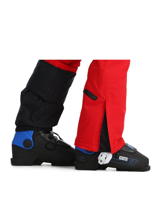 Spyder 38SA125316R-SPR Men's Trousers for Ski & Snowboard Red