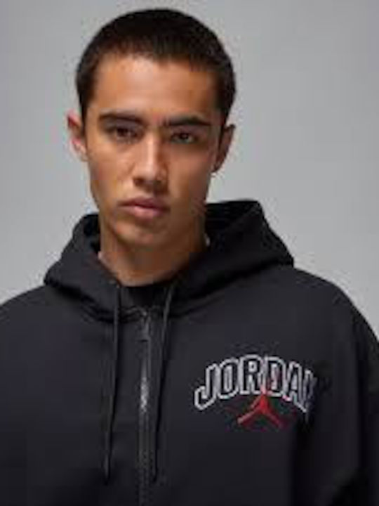Brooklyn Sweatshirt With Hood Black