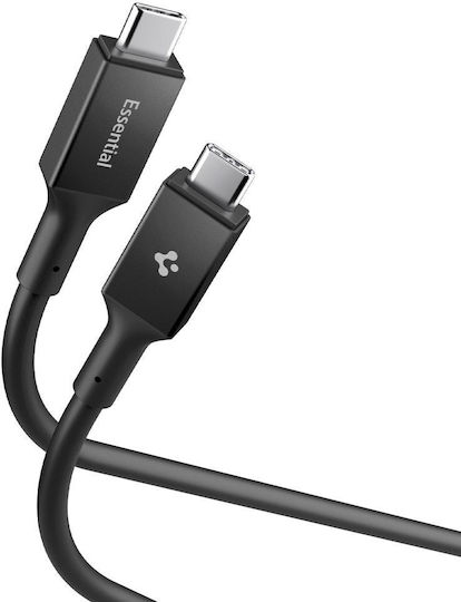Spigen USB 2.0 Kabel USB-C männlich - USB-C 240W PD Schwarz ACA09461