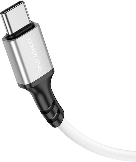 Borofone USB 2.0 Cable USB-C male - USB-A 18W Μαύρο 1m