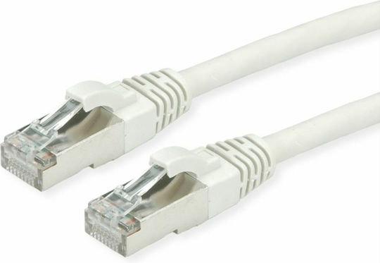 Roline S/FTP Cat.7 (10Gbps) Καλώδιο Δικτύου Ethernet 3m Γκρι