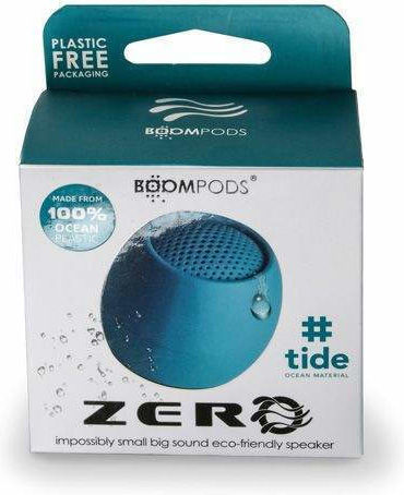 Boompods Zero Ocean Bluetooth Speaker 3W with Battery Life up to 5 hours Tide Blue