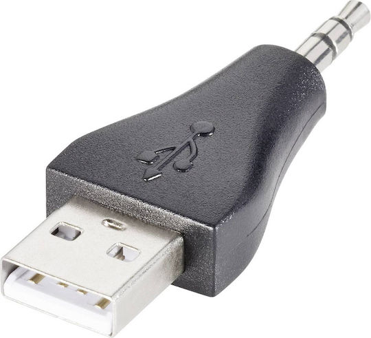 Goobay Μετατροπέας 3.5mm male σε USB-A male 1τμχ 93981