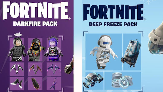 Fortnite Darkfire & Ice Bundle (Cod într-o cutie) Joc pentru Switch