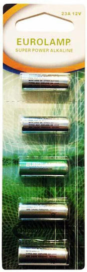 Eurolamp Super Power Αλκαλικές Μπαταρίες A23 12V 5τμχ