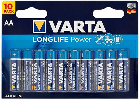 Varta Longlife Power Baterii Alcaline AA 1.5V 10buc