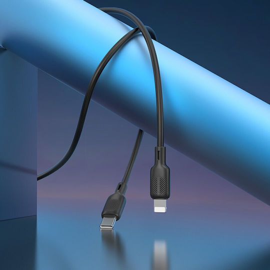 Borofone USB-C zu Lightning Kabel 27W Schwarz 2m