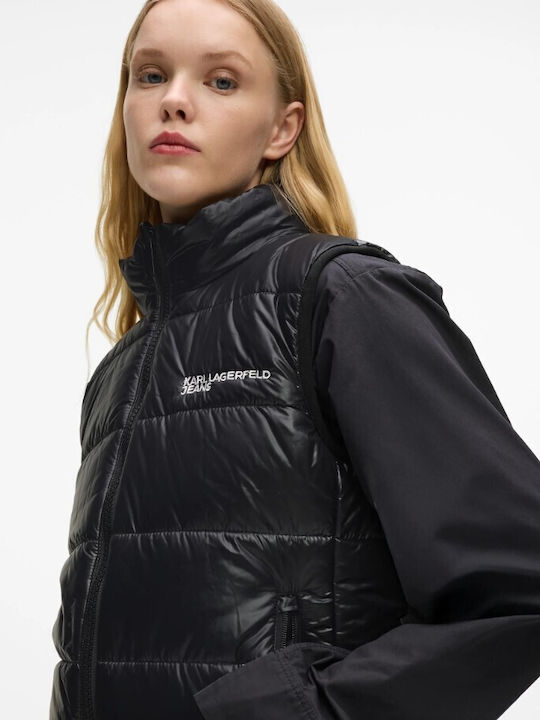 Women's Lifestyle Jacket Double Sided for Winter Black