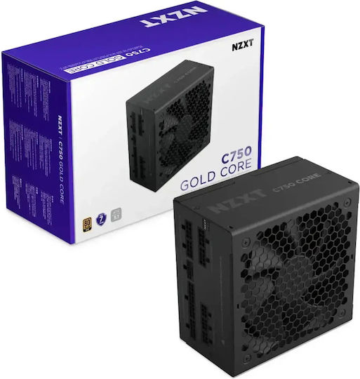 NZXT C750 Gold 750W Negru Sursă de Alimentare Calculator Complet
