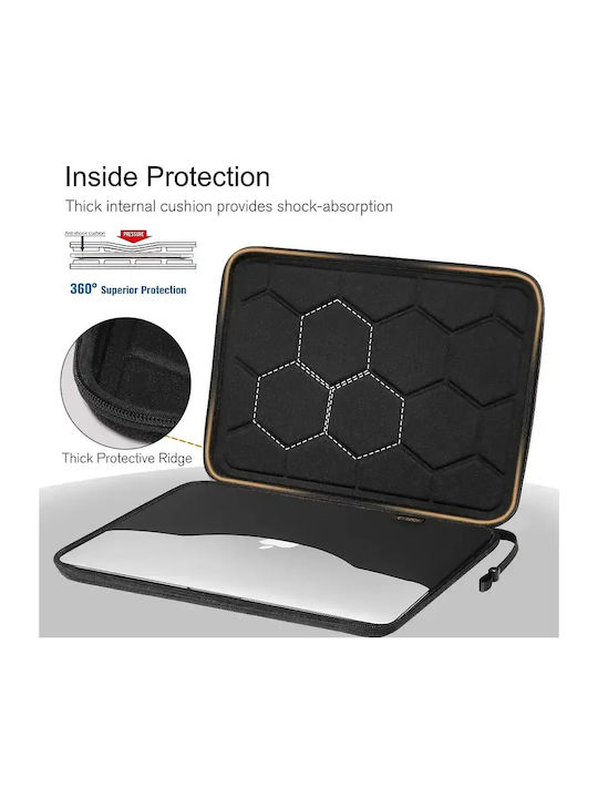 Tech-Protect Θήκη για Laptop σε Μαύρο χρώμα 304004-204841
