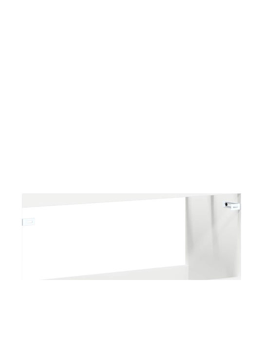 vidaXL Ομπρελοθήκη Ξύλινη Λευκή 65x24x50cm