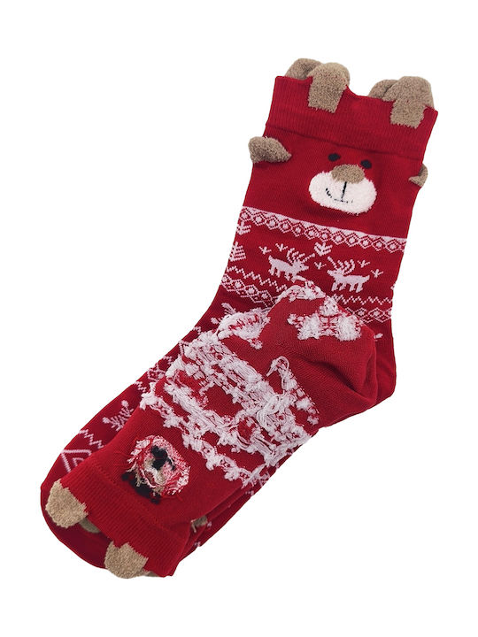 Gift-Me Women's Christmas Socks Red Gift-Me Women's Christmas Socks Red