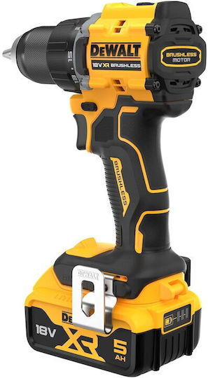 DEWALT DCD794D2T Mașină De Găurit Cu Baterie Fără Perii 18V 2x4Ah