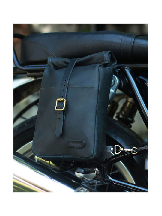 Trip Machine Τσάντα Πλάτης Βαλίτσα Μοτοσυκλέτας Mini Backpack Saddlebag 3.3 Liter Black