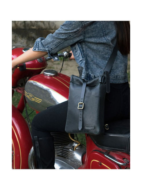Trip Machine Τσάντα Πλάτης Βαλίτσα Μοτοσυκλέτας Mini Backpack Saddlebag 3.3 Liter Black