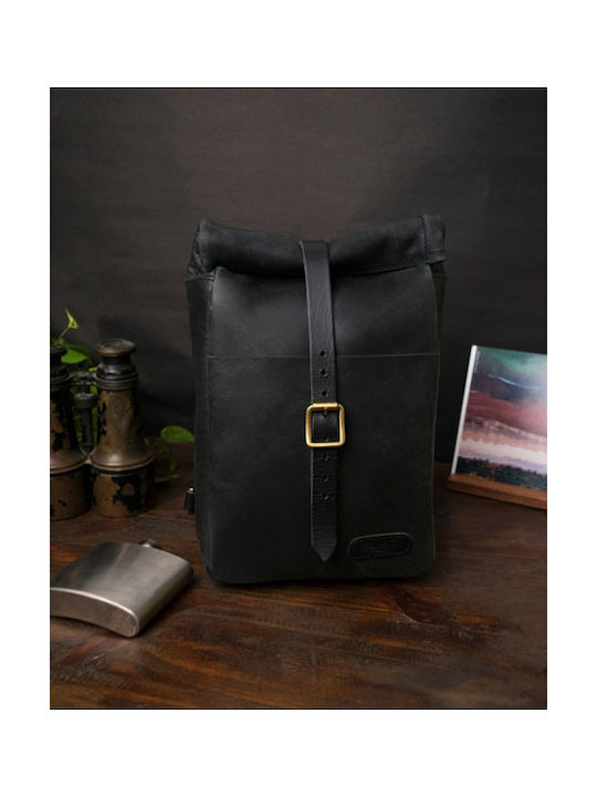 Trip Machine Τσάντα Πλάτης Βαλίτσα Μοτοσυκλέτας Mini Backpack Saddlebag 3.3 Liter Black