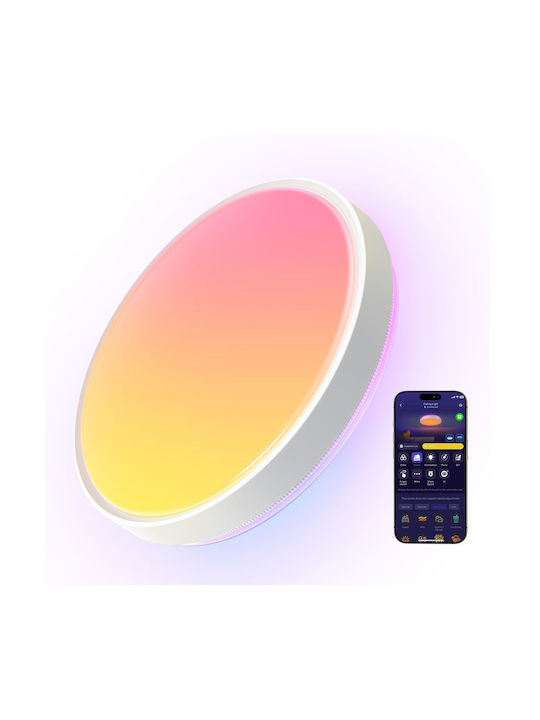 Govee Smart Ceiling Mount Light 38cm White with Integrated LED