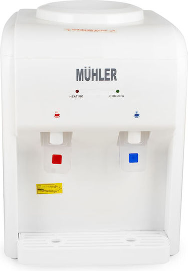 Muhler Bottle Desktop Water Cooler with Cold Water Flow 5lt/h