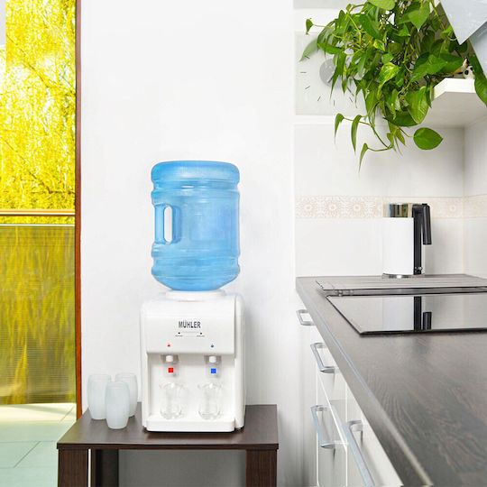 Muhler Bottle Desktop Water Cooler with Cold Water Flow 5lt/h