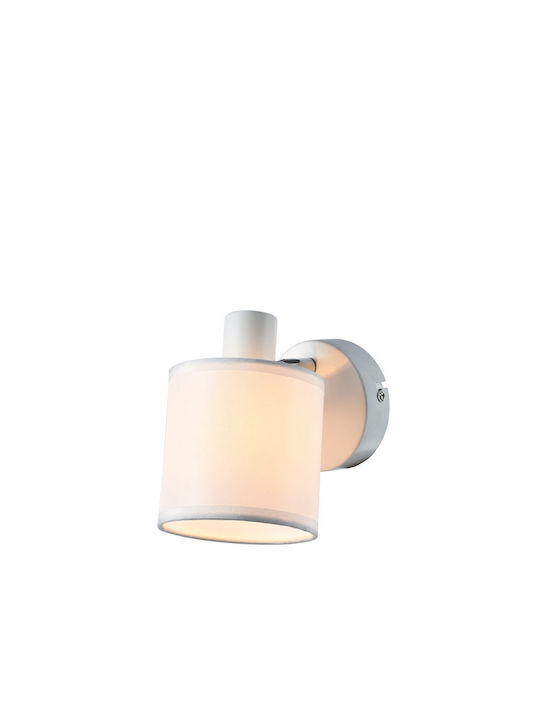 ARlight WLC 5216-1 WH Μονό Σποτ με Ντουί E14 σε Λευκό Χρώμα