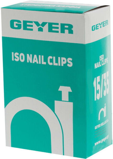 Geyer Drahtklammern Kabel Nr 15/35 Runde 100 Stück