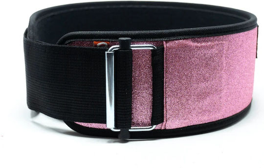Bubblegum 4"pink Straight Weightlifting Belt 2pood