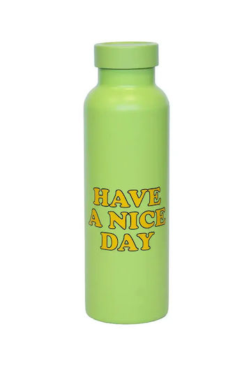 QuyCup Snoopy Ποτήρι Θερμός 500ml Πράσινο