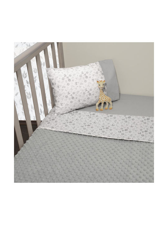 Baby Oliver Σετ Γκρι 80x100εκ.