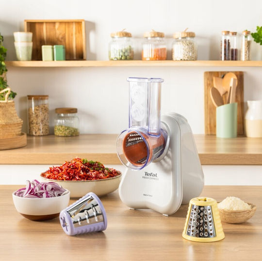 Tefal Fresh Express Κόφτης Λαχανικών / Φρούτων Γκρι