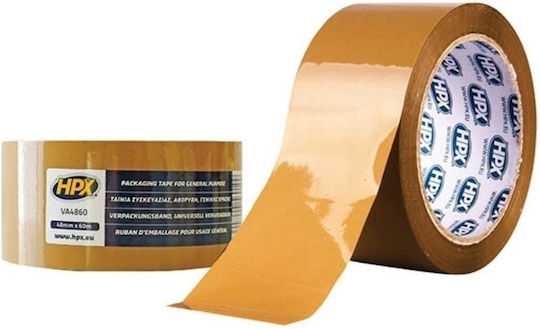 HPX Verpackungsfolie Stumm 48mm x 60m in Braun Farbe