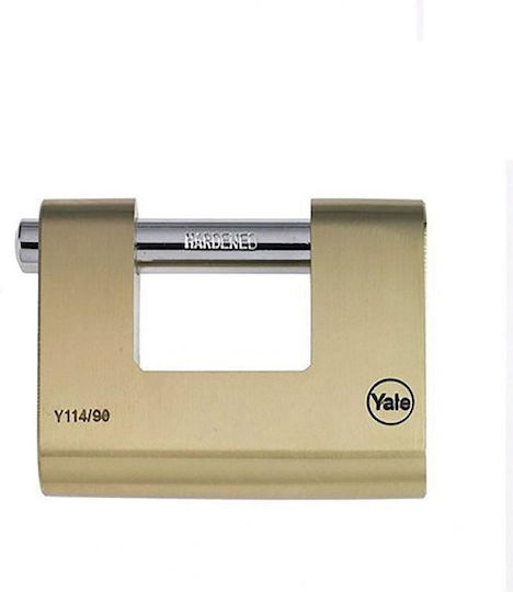 Yale Ορειχάλκινο Λουκέτο Τάκου με Κλειδί 60mm