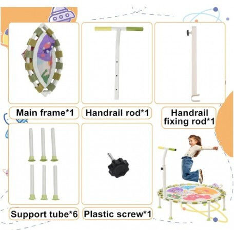 Lazarid Trampolin Kinder Durchmesser 103cm