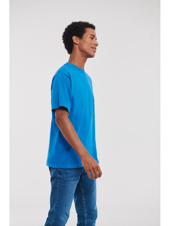 Russell Europe Tricou Promoțional pentru Bărbați Azure