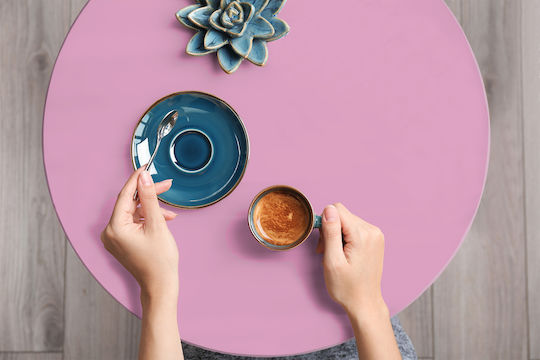 Decorative Matte Sticker Surface Protection Furniture Soft Pink 100x50 Cm