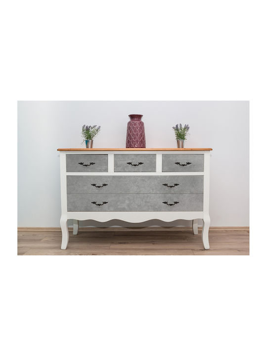 Furniture Sticker Matte Modern Design Raw Concrete 100x50 Cm