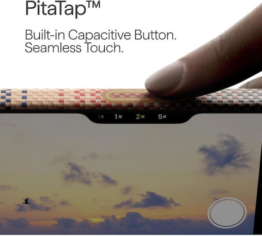 Pitaka Ultra-slim Back Cover Aramid Fiber / Plastic 1mm Beige (iPhone 17 Pro Max)