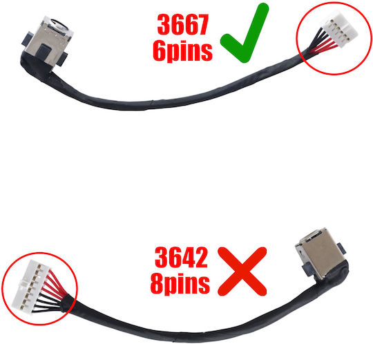 Asus Βύσμα Τροφοδοσίας με Καλώδιο για Asus FA506, Asus FA706, Asus FX505, Asus FX506, Asus FX705