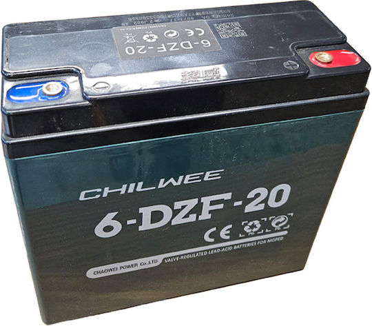 Chilwee 6-DZF-20 Батерия UPS с Капацитет 20Ах и Напрежение 12V 1бр