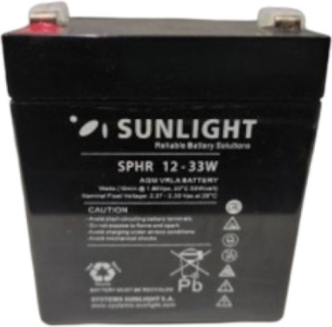 SunLight Sphr Μπαταρία UPS με Τάση 12V