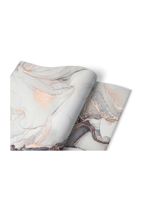 Autocolant Pentru Mobilier Mat Design Modern Marmură Abstractă 100x50 Cm
