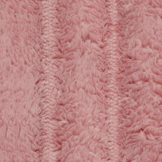 vidaXL Κουβέρτα Fleece Υπέρδιπλη 240x220εκ. Ροζ
