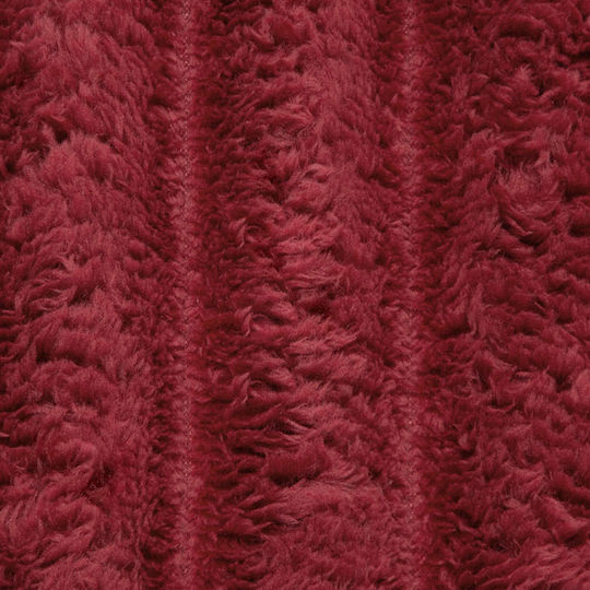 vidaXL Κουβέρτα Fleece Διπλή 200x150εκ. Βεραμάν, Κόκκινο