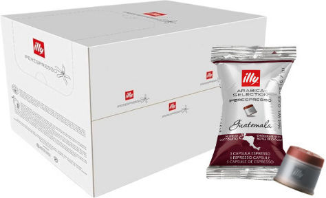 Illy Capsule Espresso Iperespresso Guatemala Flowpack Compatibile cu Mașina Iperespresso 100capace