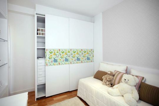 Autocolant Mat Decorațiune Protecție Mobilier Casă Animale Africane 100x50 Cm