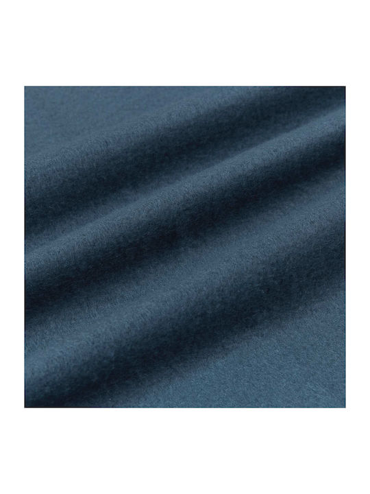 vidaXL Decken & Couchdecken Sesselüberwurf Fleece 170x130cm Dunkelblau