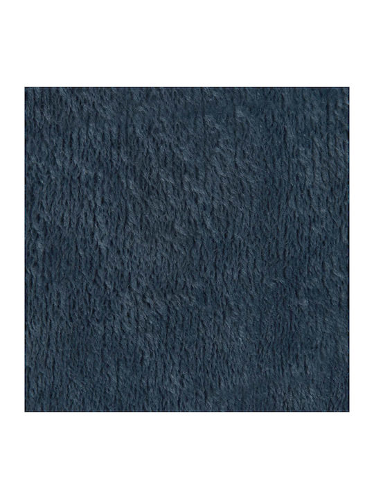 vidaXL vidaXL Sofa Throw 2 Seater Fleece 220x240cm Dark Blue