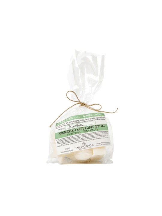 MeliMpampa Lumânare Aromatică Cu Miros De Vanilie 50gr