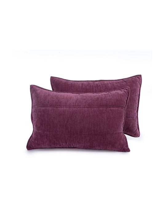 Nef-Nef Homeware Paradise Pillowcase Set Green 52x72cm.