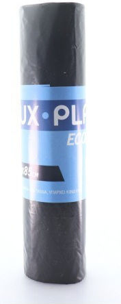 Lux Plast Σακούλες Απορριμάτων Χωρητικότητας 50лт 65x80см 10бр Черен