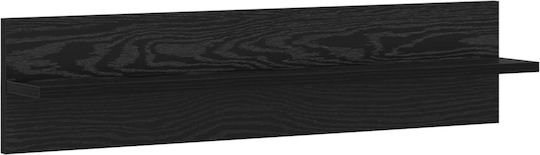 Living Room TV Unit with Lighting Black Beech L40xW30xH30cm